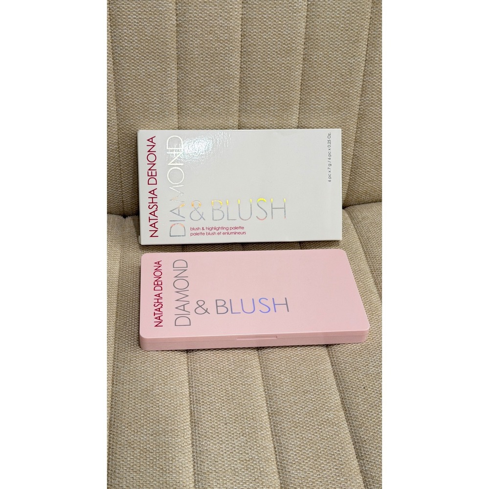 Natasha Denona Diamond & Blush Palette 01 Darya 6-Pan Highlighting Blush Palette